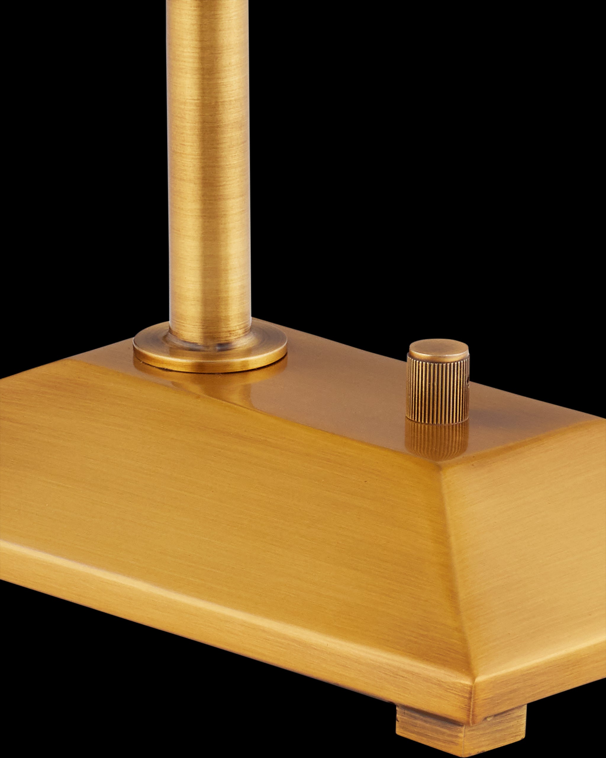 Currey & Company Autrand Brass Desk Lamp