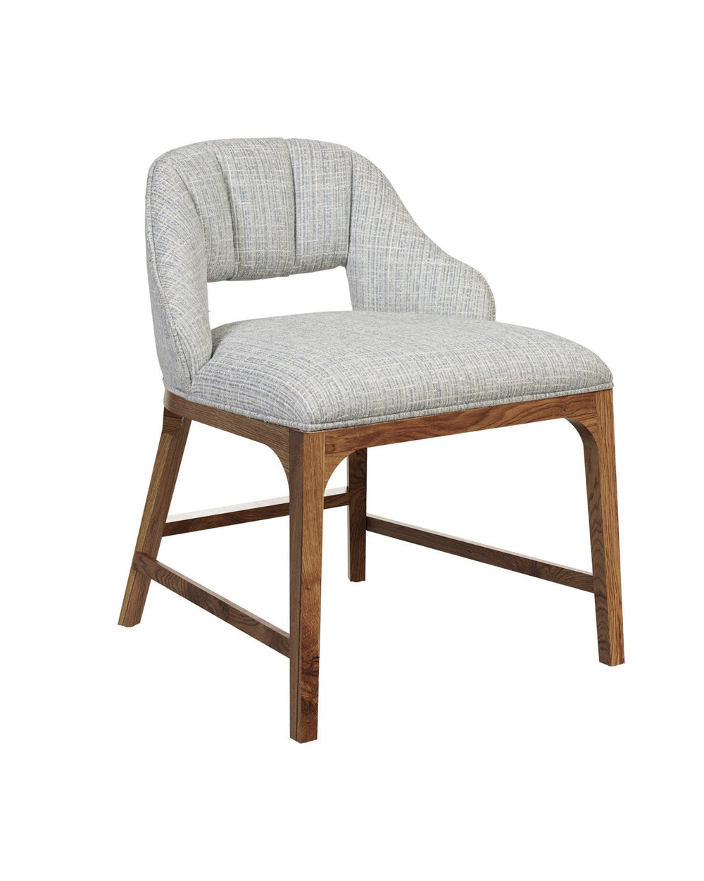 Currey And Company Inga 19" Wide Morel Brown Oak Chair