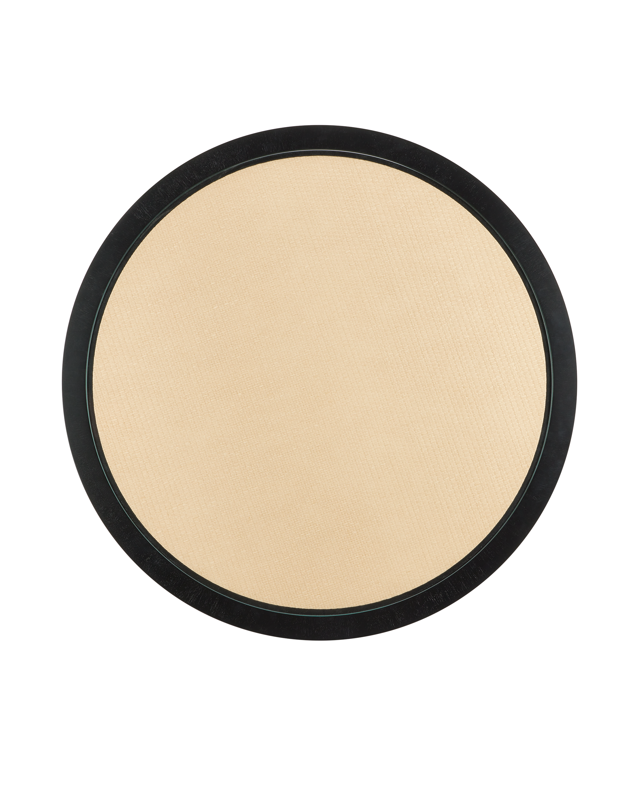 Currey & Company Deanna Raffia Entry Table