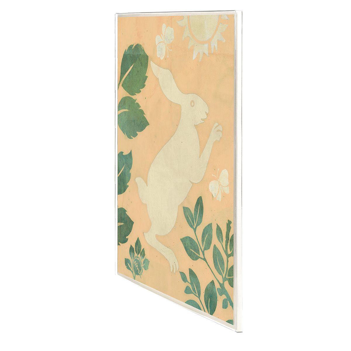 Frederick Steiner Archive, Jumping Rabbits in Sepia