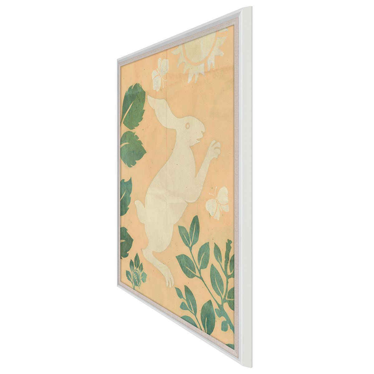 Frederick Steiner Archive, Jumping Rabbits in Sepia