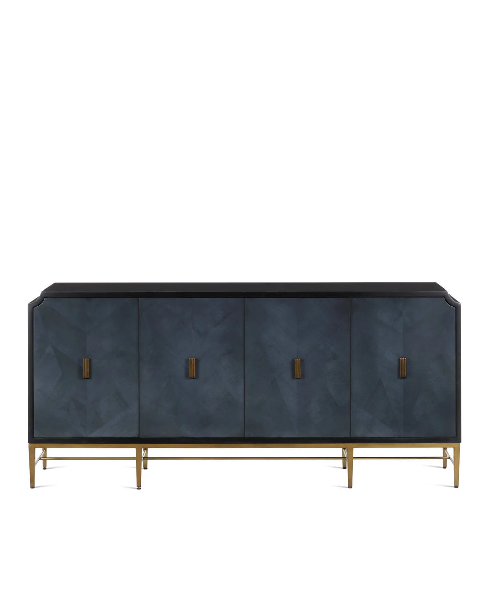 Currey And Company Kallista Blue Credenza