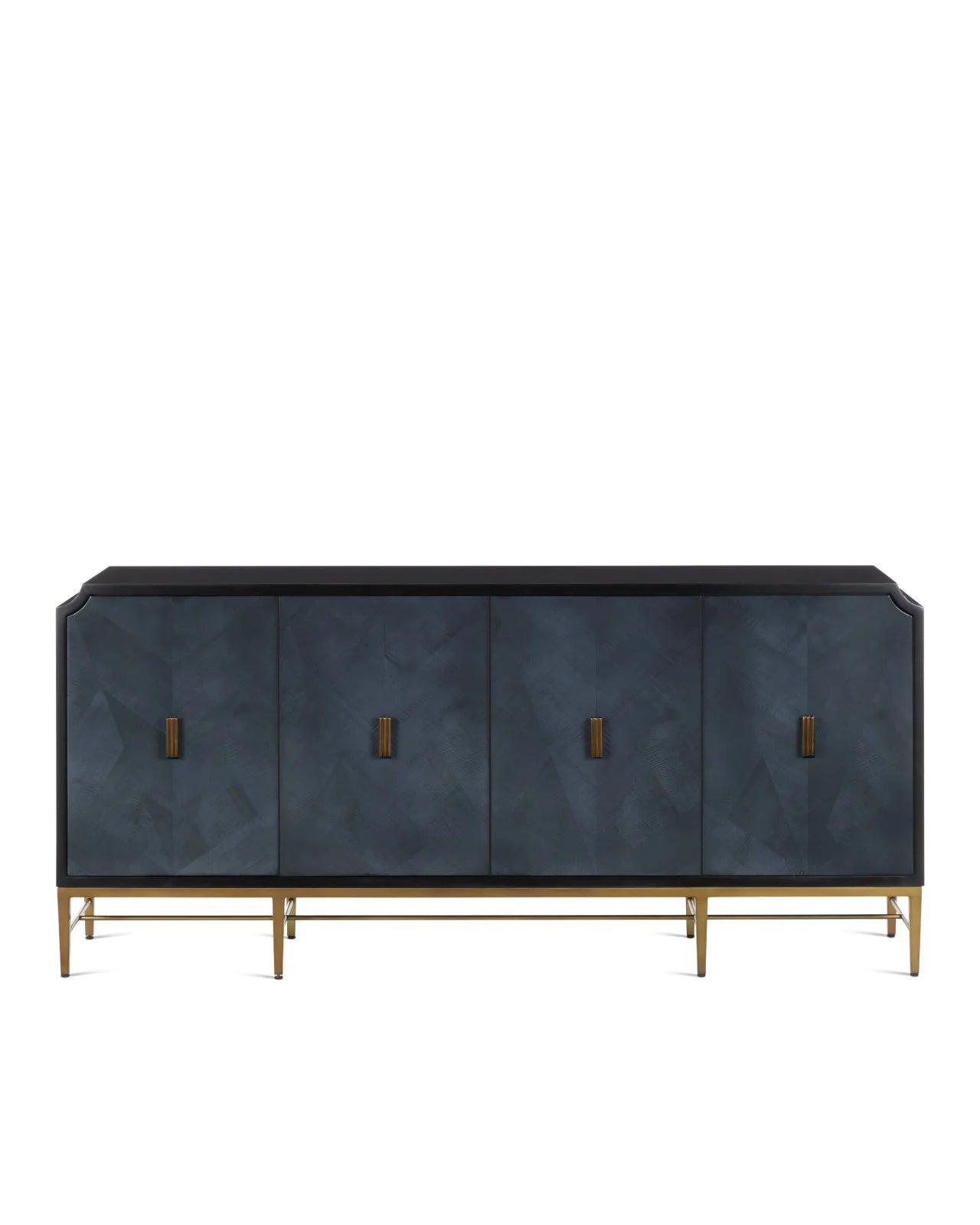 Currey And Company Kallista Blue Credenza