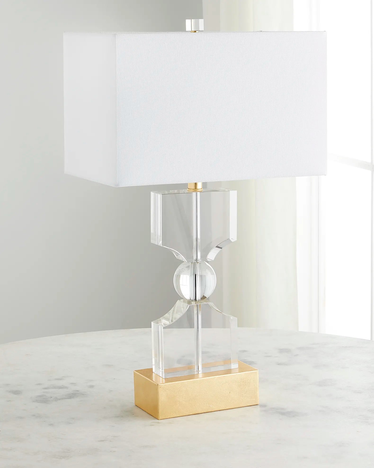 Old World Design Kingston Crystal Table Lamp