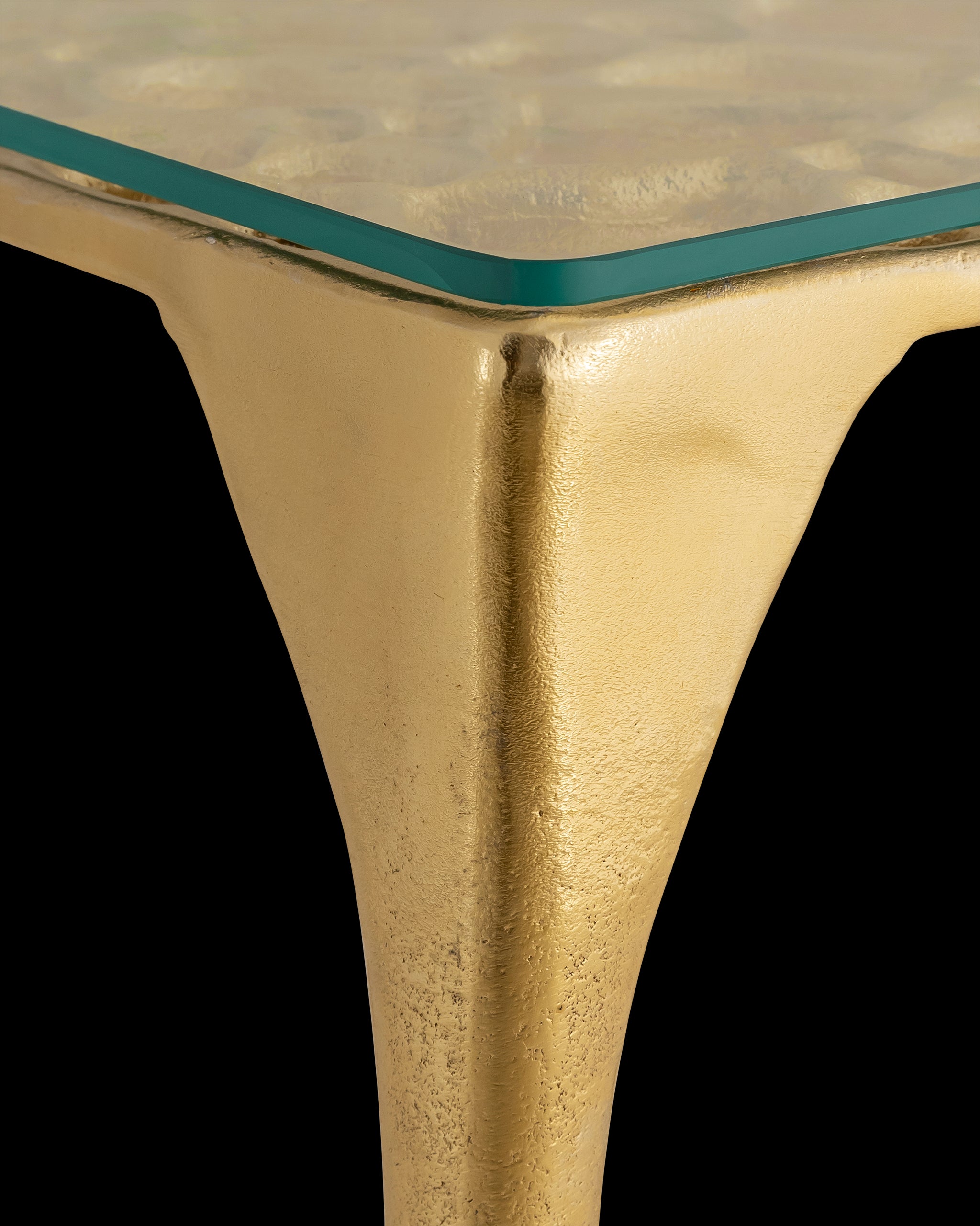 Currey & Company Honeycomb Drinks Table