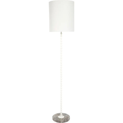 Old World Designs Baxter White Floor Lamp
