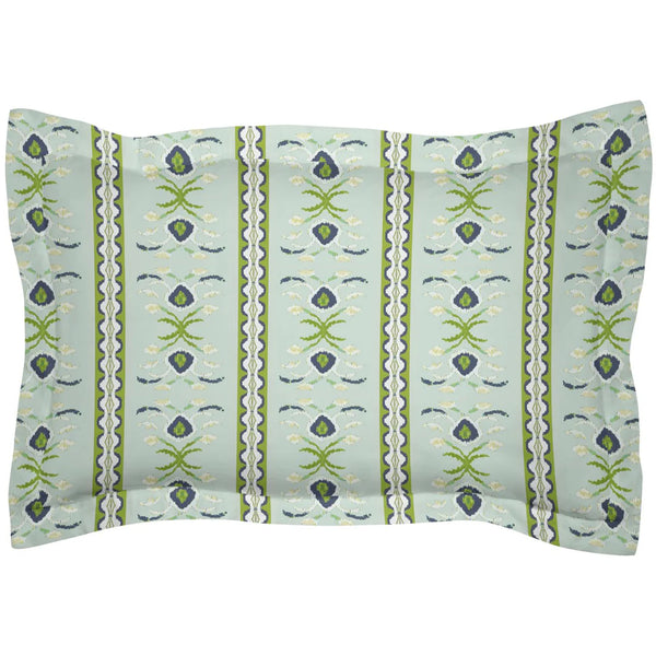 Laura Park Rosemary Stripe Lagoon Bedding Collection
