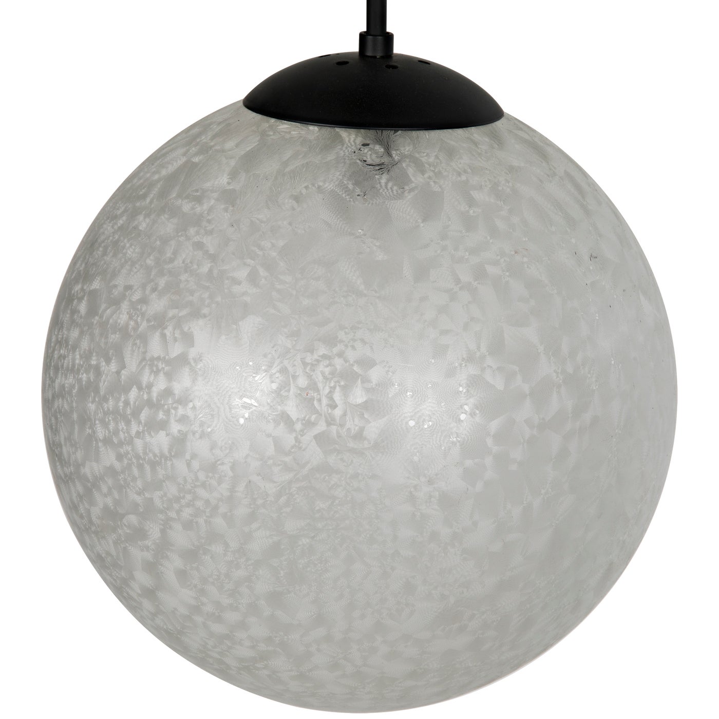 Noir Artemis Chandelier, Steel With Black Finish
