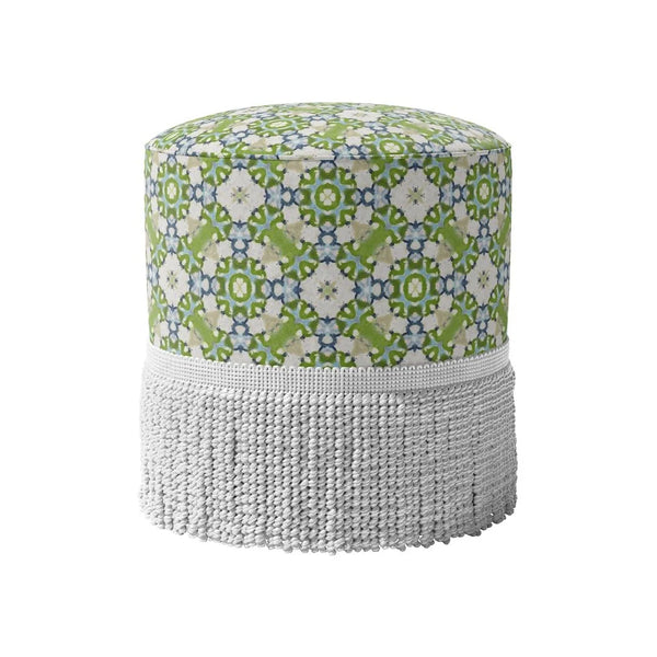Laura Park Fringe Ottoman