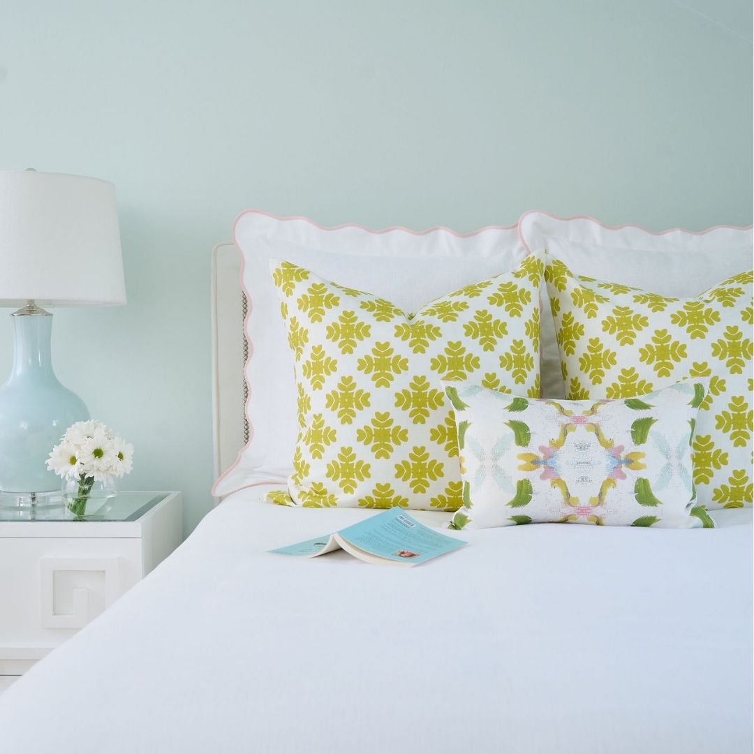 Laura Park Brushstrokes Citrine Pillow