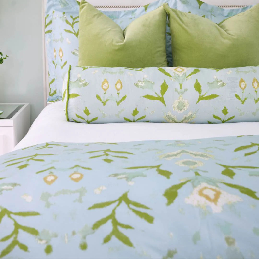 Laura Park Petal Garden Aqua Bedding Collection