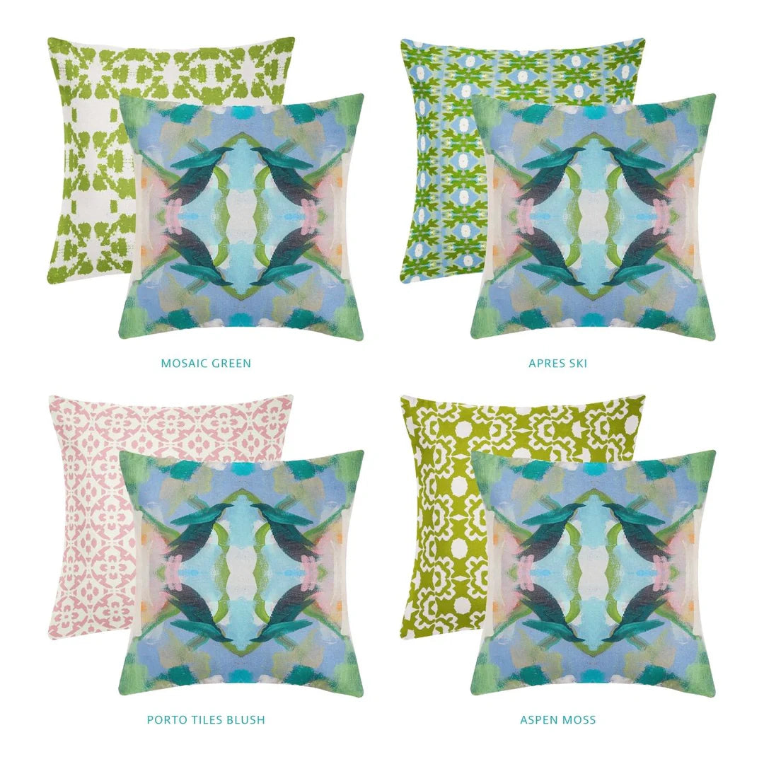 Laura Park Island House pillows