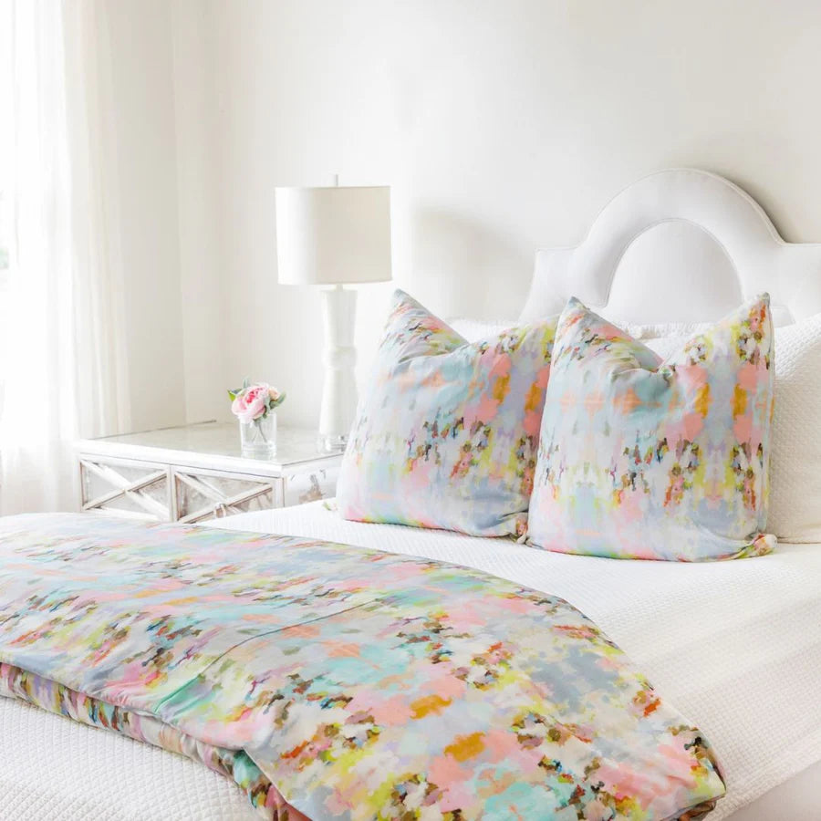 Laura Park Brooks Avenue Linen Cotton Pillow