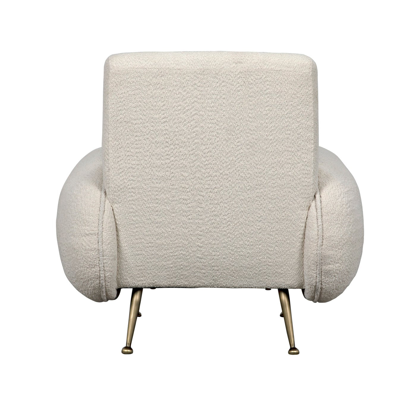Noir Hera Chair, Boucle Fabric