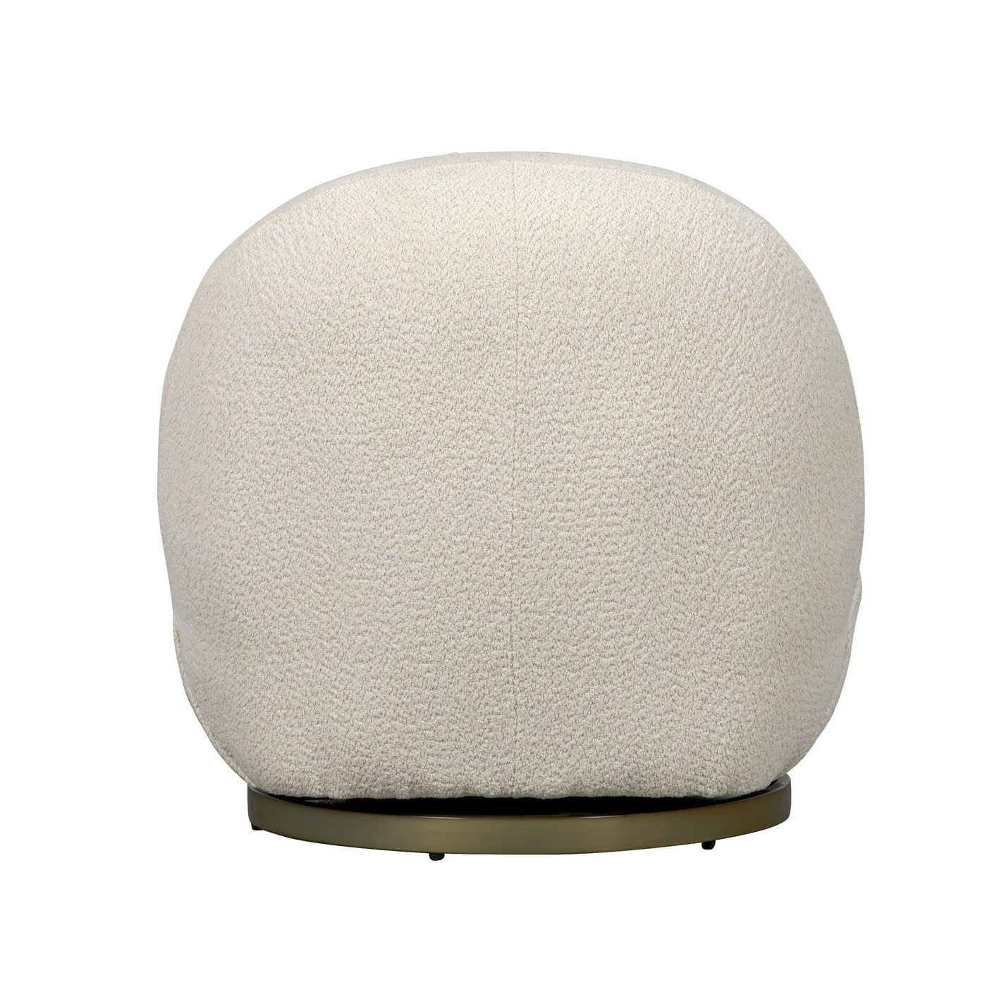 Noir Artemis Chair, Boucle Fabric