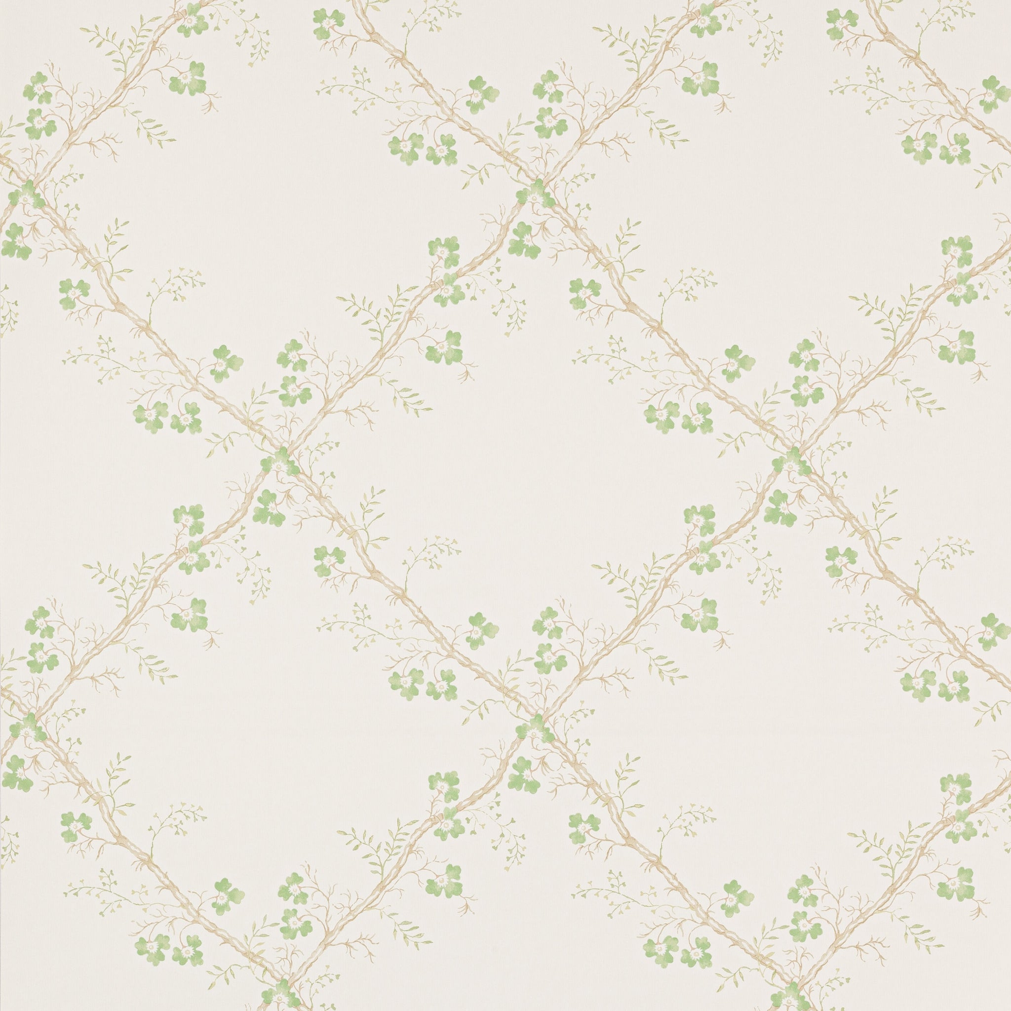 Colefax and Fowler Trefoil Trellis Wallpaper