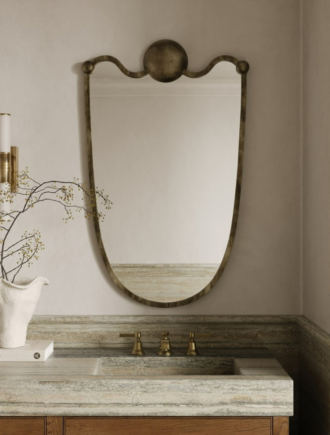 Arles Crest Mirror by Lindye Galloway for Mirror Home