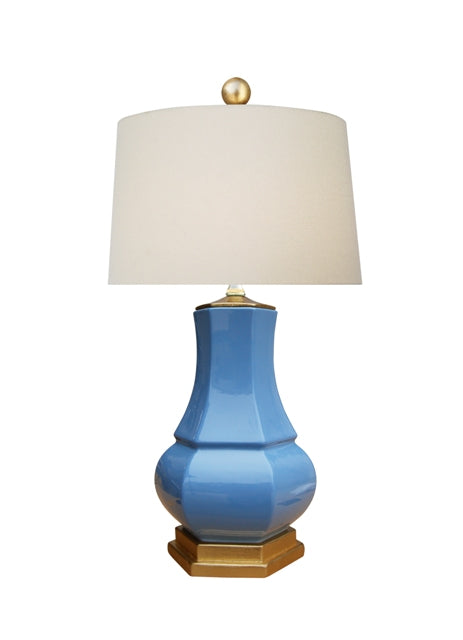 Cameron Lamp in French Blue