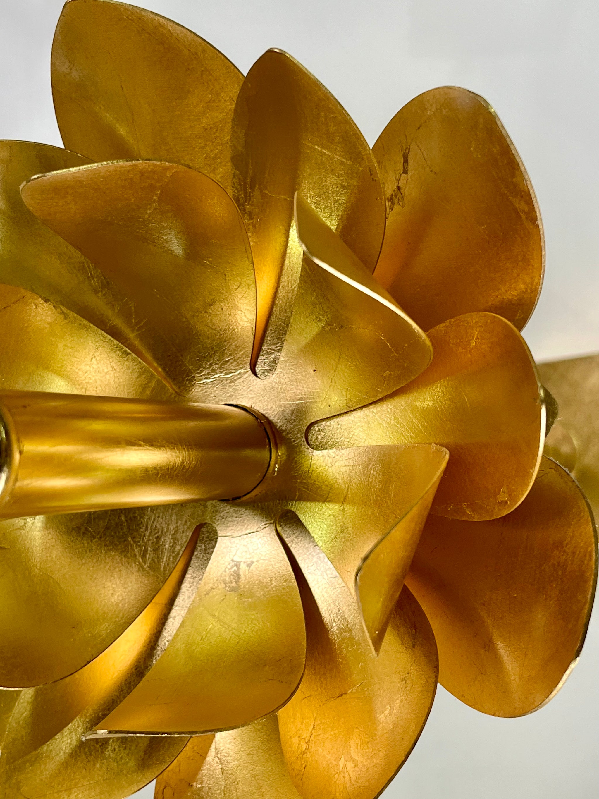 Mallory Chandelier with White Linen Shades  by Old World Design