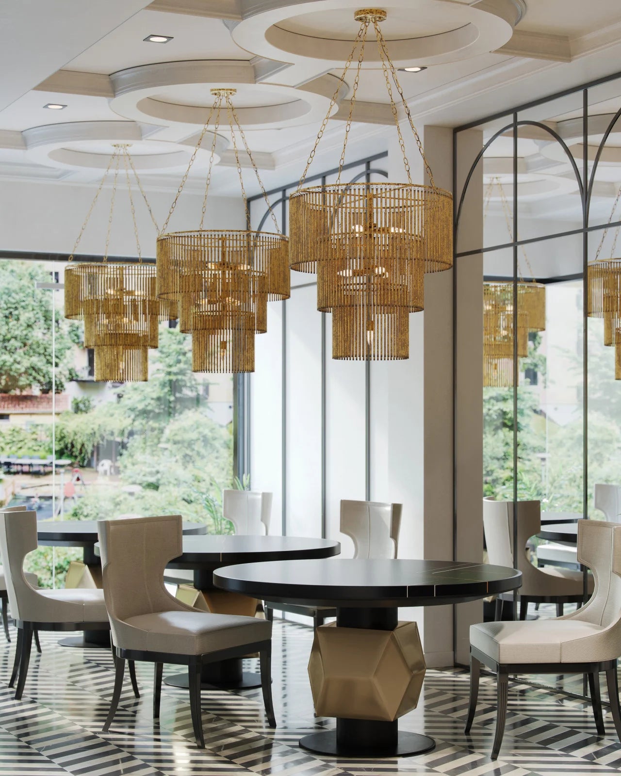 Currey and Company Mantra Chandelier