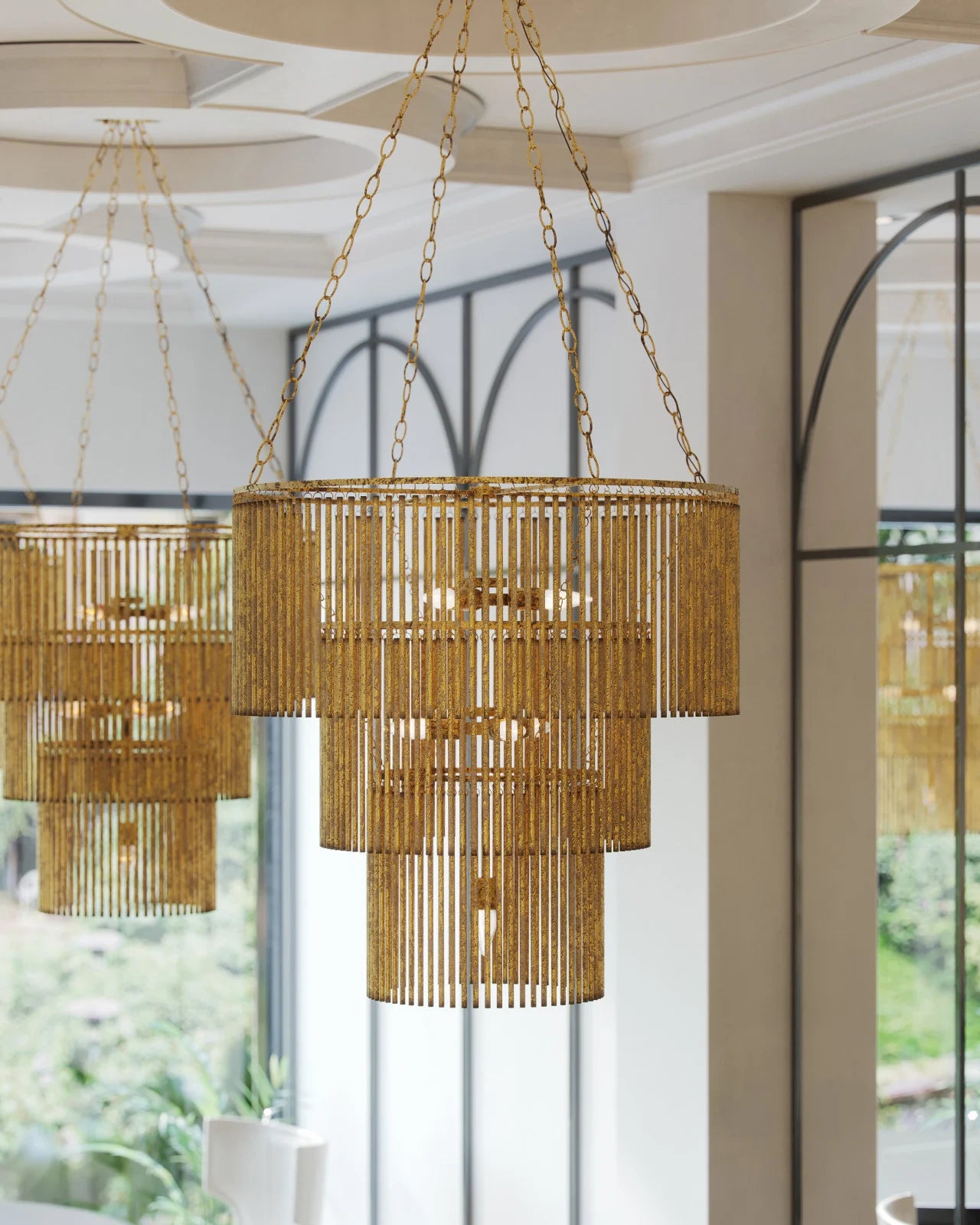 Currey and Company Mantra Chandelier