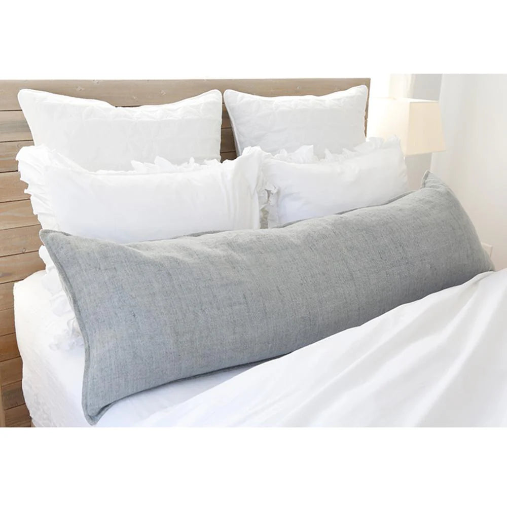 Pom Pom At Home Montauk Charcoal Body Pillow
