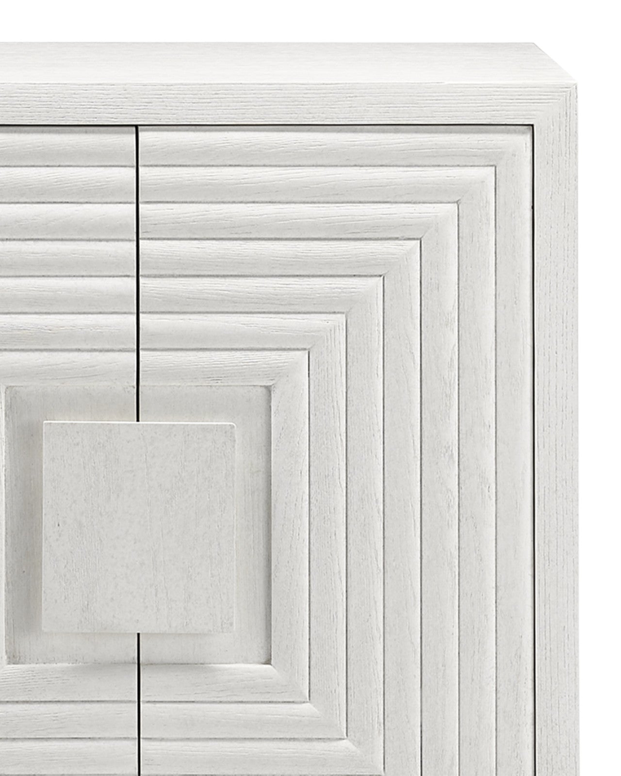 Currey and Company Morombe Cabinet in White