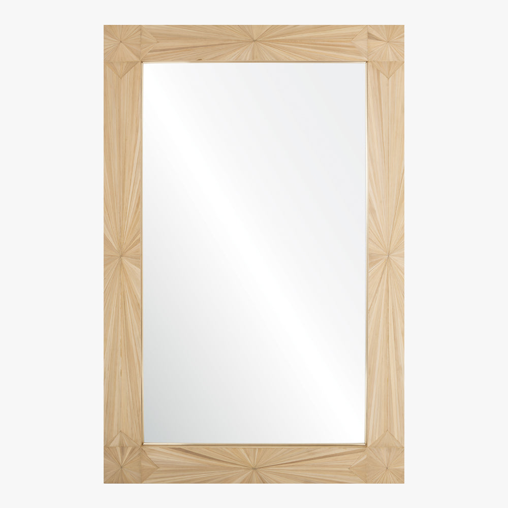 Michael S Smith for Mirror Home EZE French Straw Wall Mirror