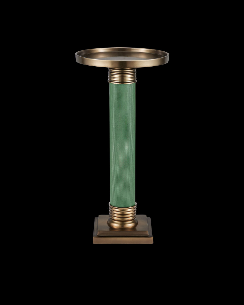 Currey & Company Gavin Green Accent Table