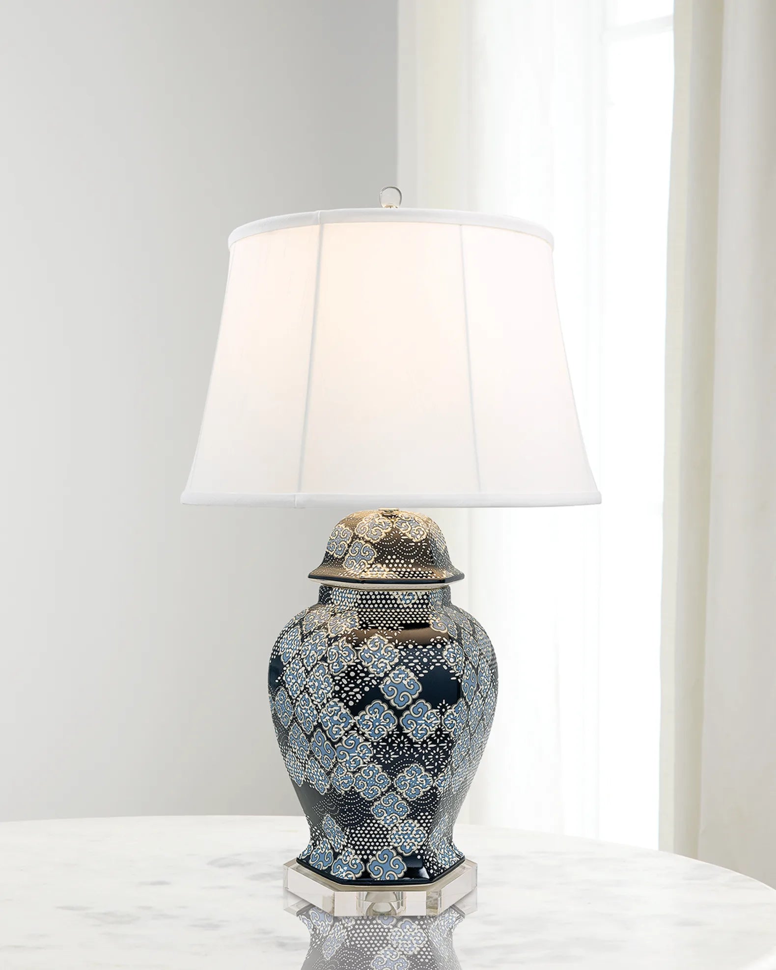 Port 68 Round Hill Hex Lamp by Madcap Cottage