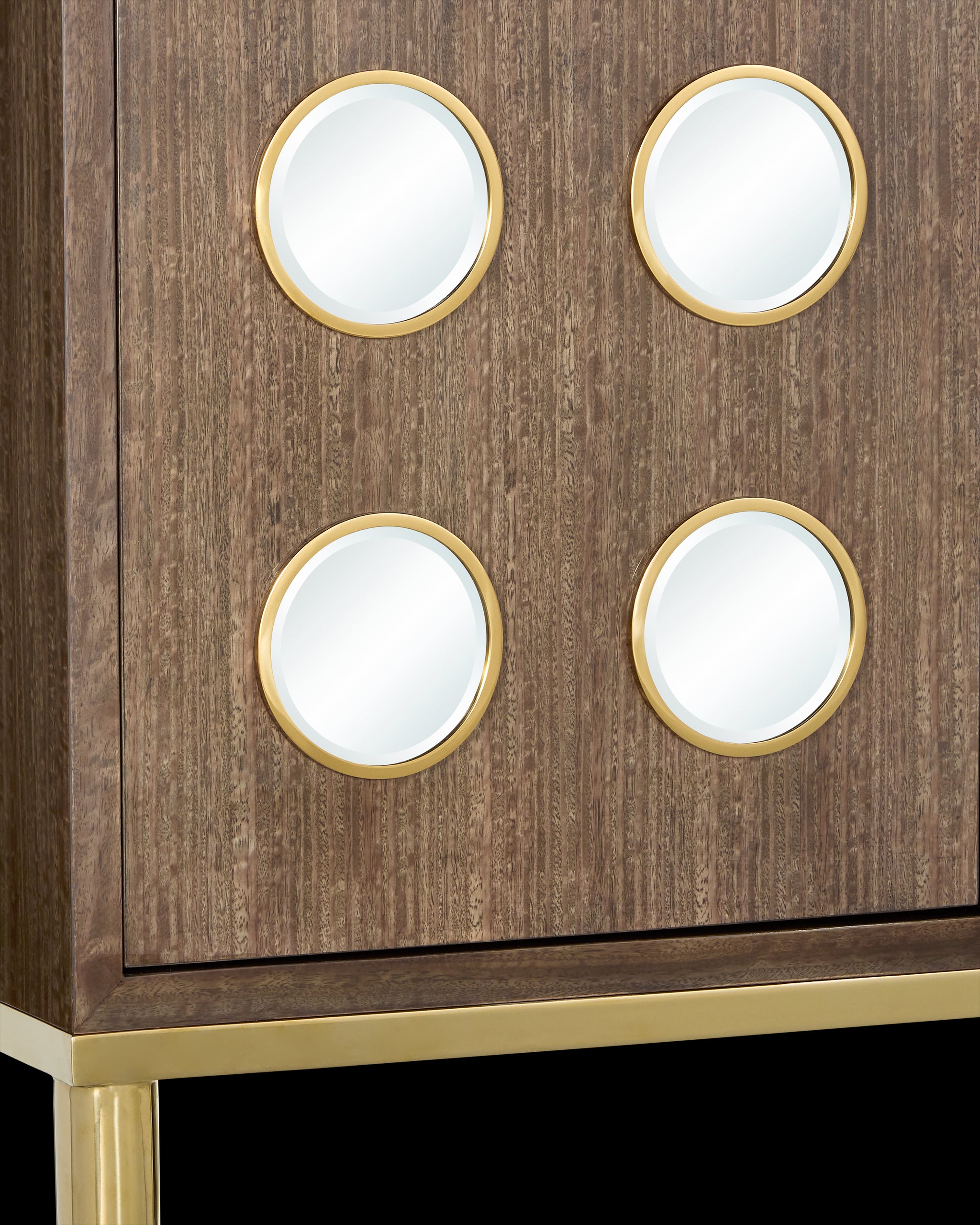 Currey & Company Colette Bar Cabinet