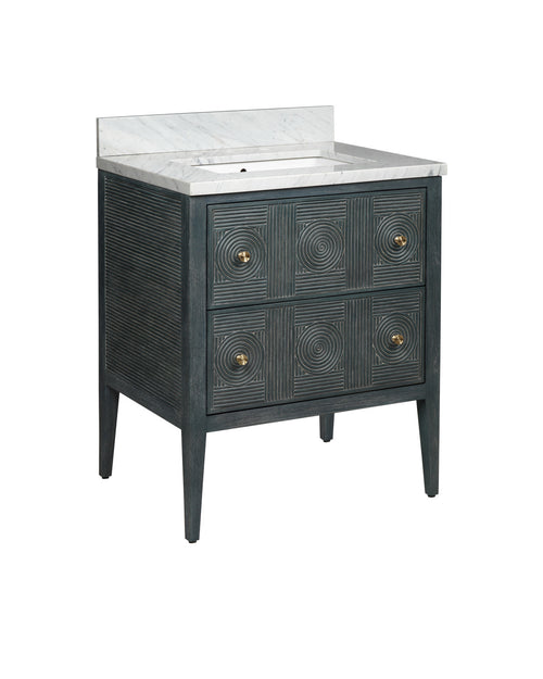 Currey and Company Santos 28" Bathroom Vanity