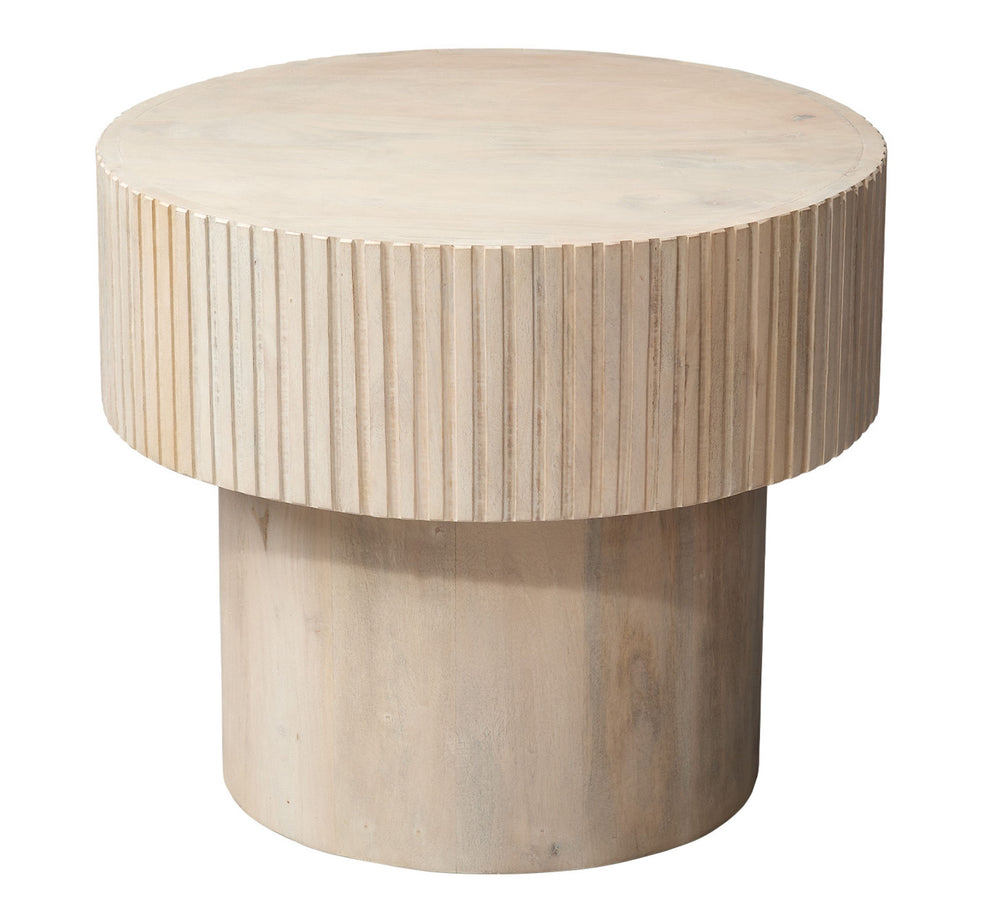 Jamie Young Notch Round Side Table