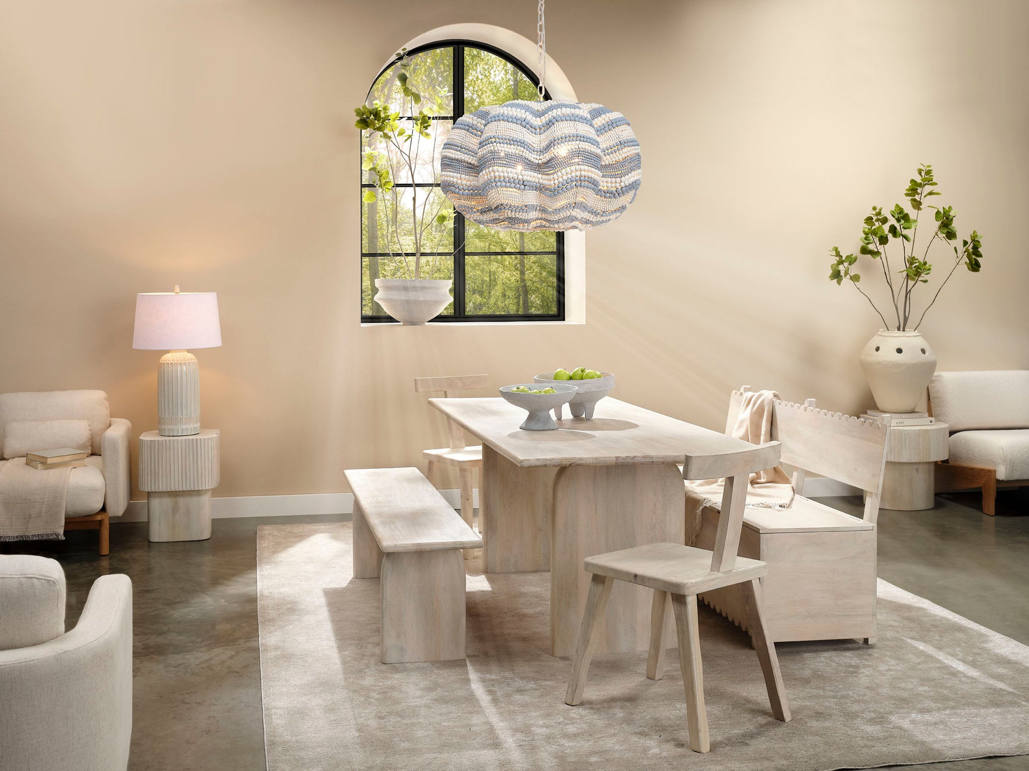 Jamie Young Clamshell Chandelier