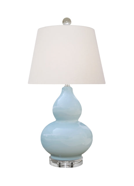 Palladian Blue Gourd Lamp