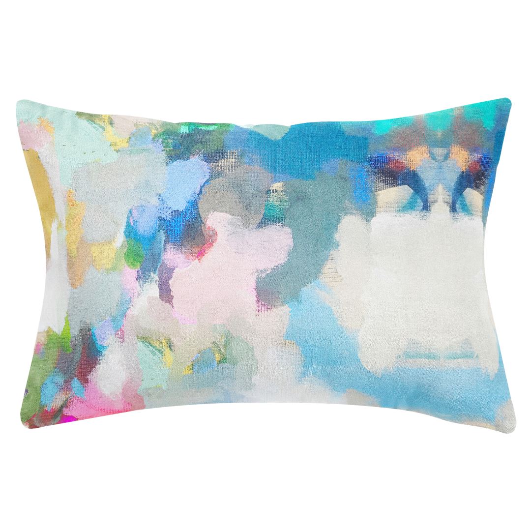 Park Avenue Linen Cotton Pillow by Laura Park