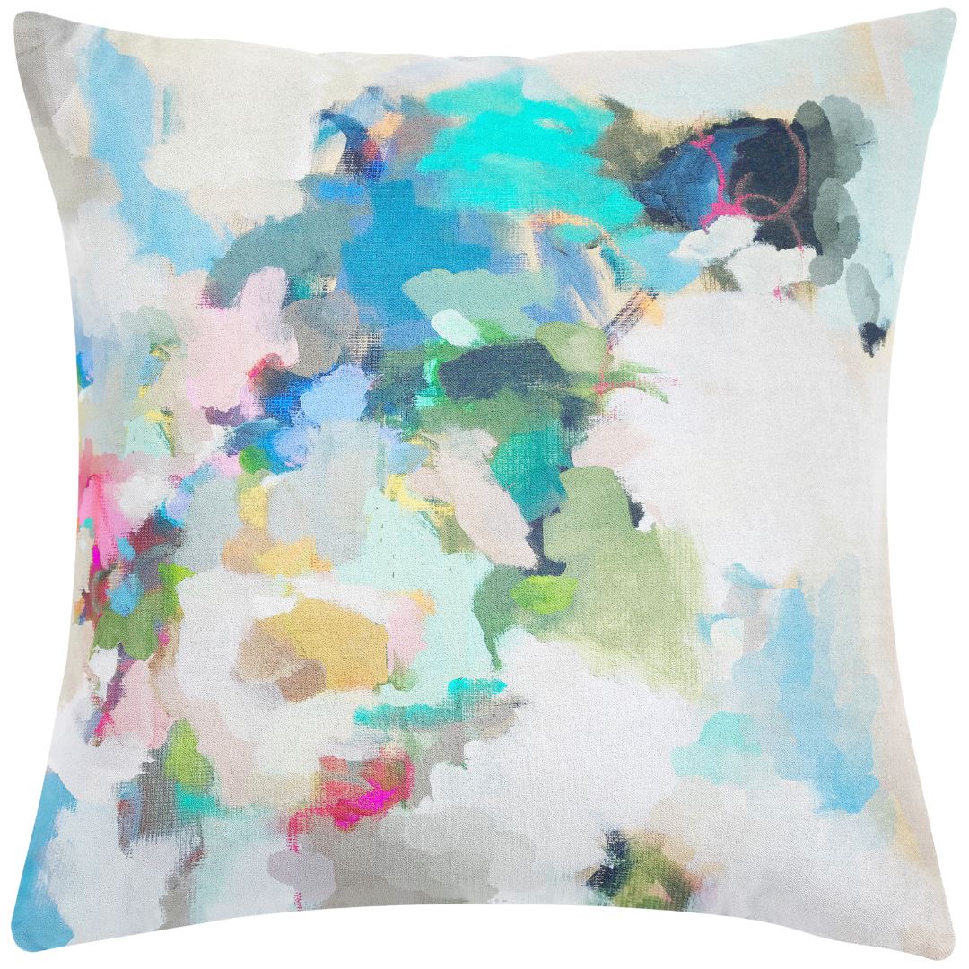 Park Avenue Linen Cotton Pillow by Laura Park