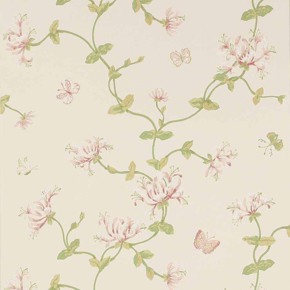 Colefax and Fowler Honeysuckle Garden Wallpaper