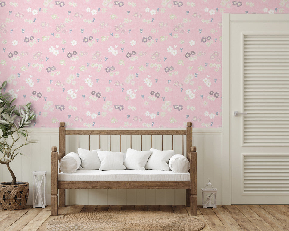 Paule Marrot Large Scale, Flower Field Wallpaper