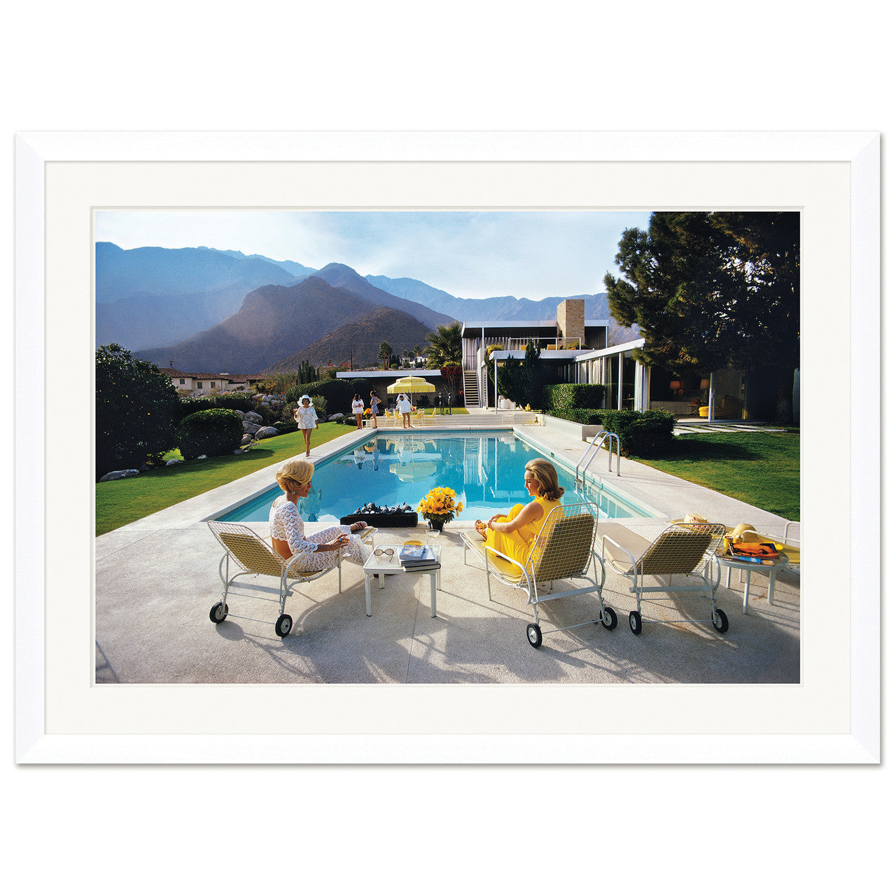Poolside Glamour by Slim Aarons for Soicher Marin