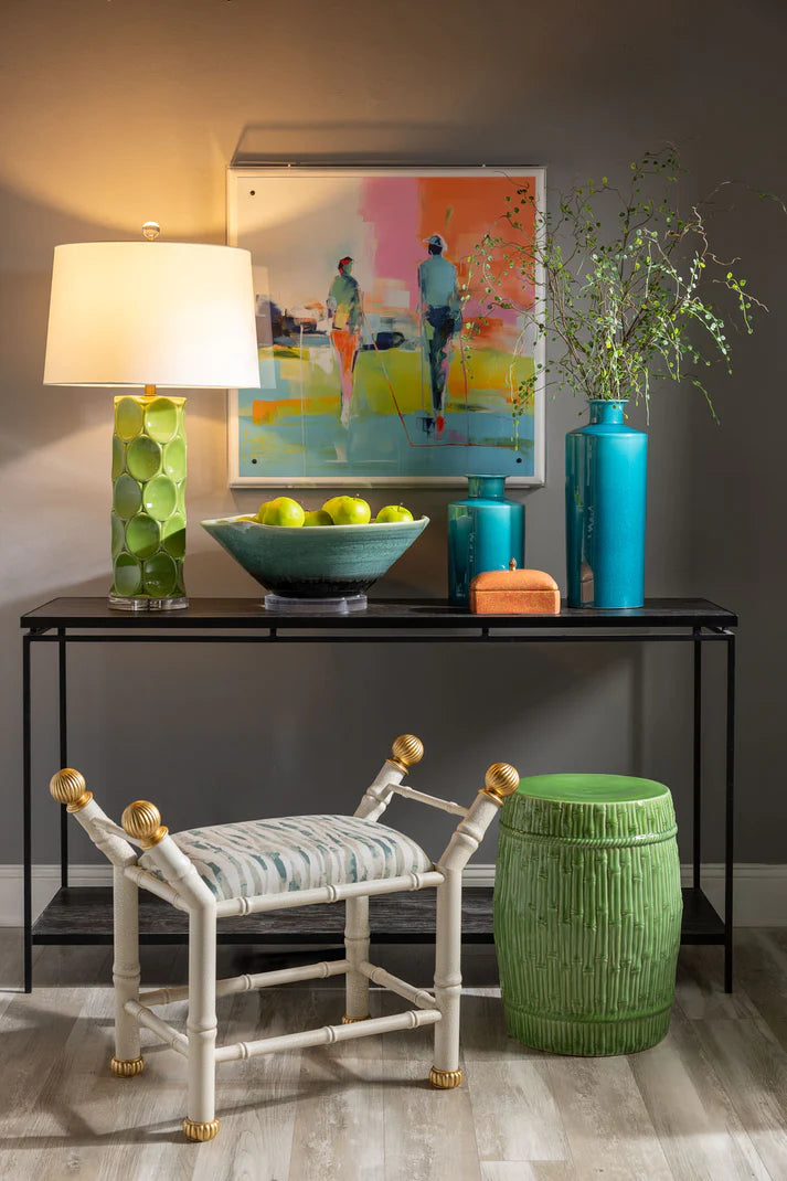 Port 68 Bamboo Garden Stool