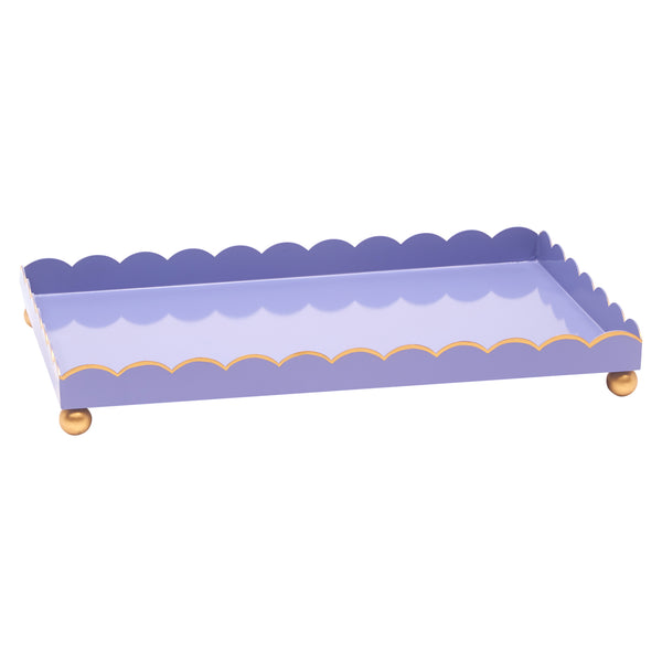 Eloise Scalloped Rectangular Tray