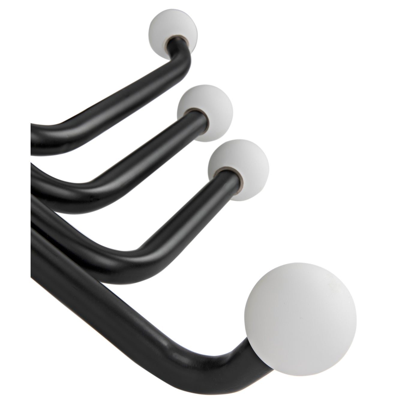 Noir Sweeny Sconce, Black Metal