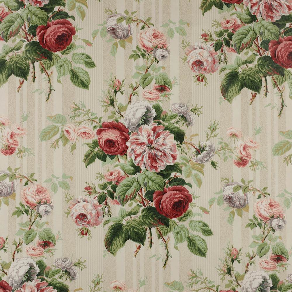 Colefax and Fowler Jubilee Rose Fabric