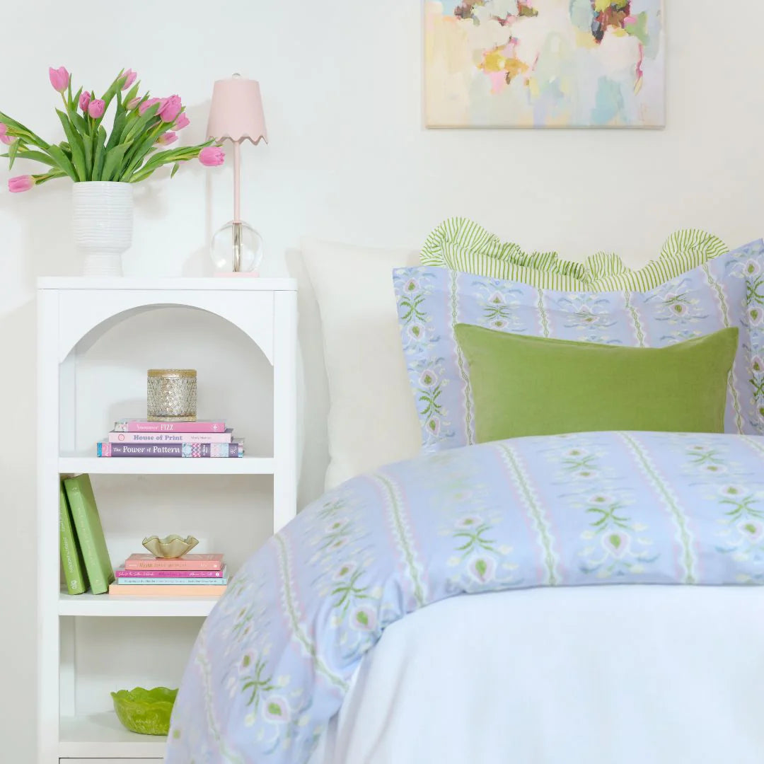 Laura Park Rosemary Stripe Lavender Bedding Collection