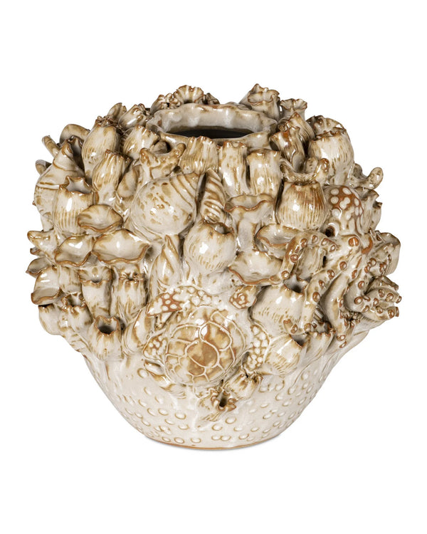 Currey & Company 12.5" Tidal Large Vase