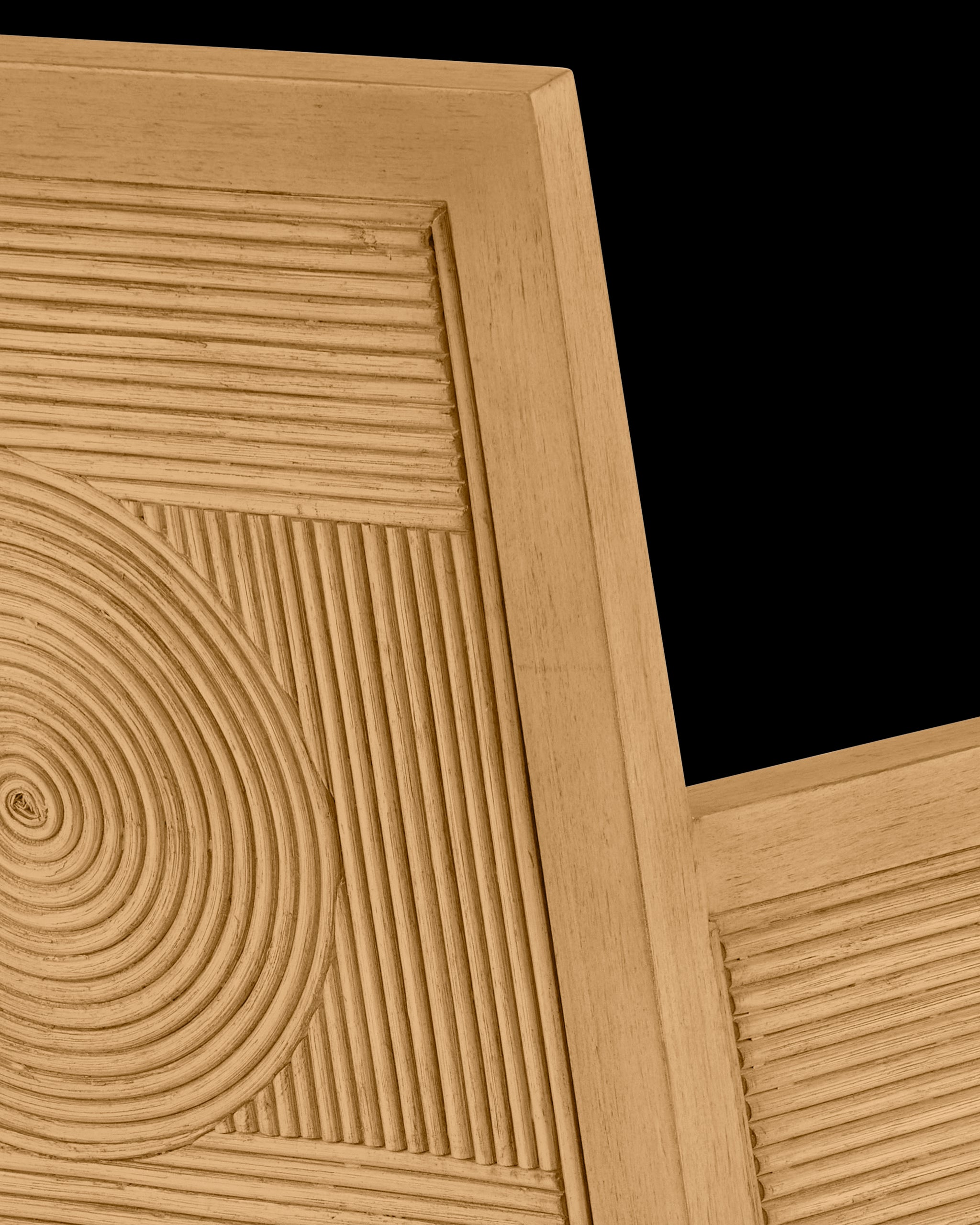 Currey & Company Santos Sea Sand Armchair, Liller Malt