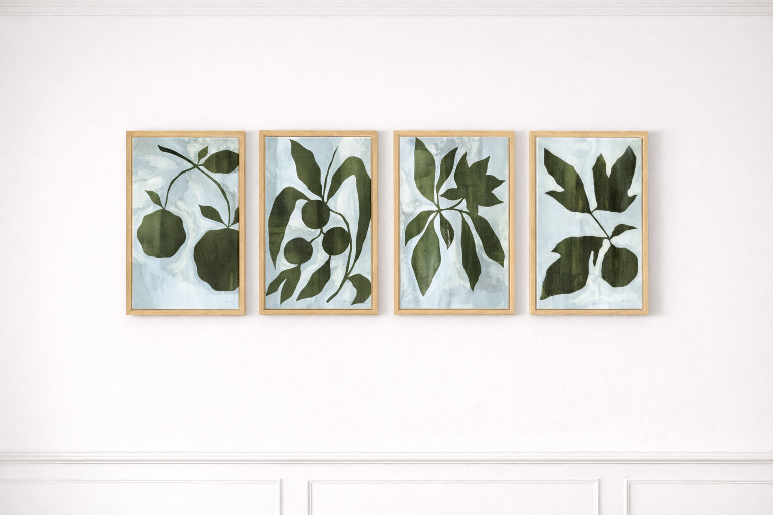 Susan Hable Conadria, Atreano, Kadota, and Brunswick Print for Soicher Marin