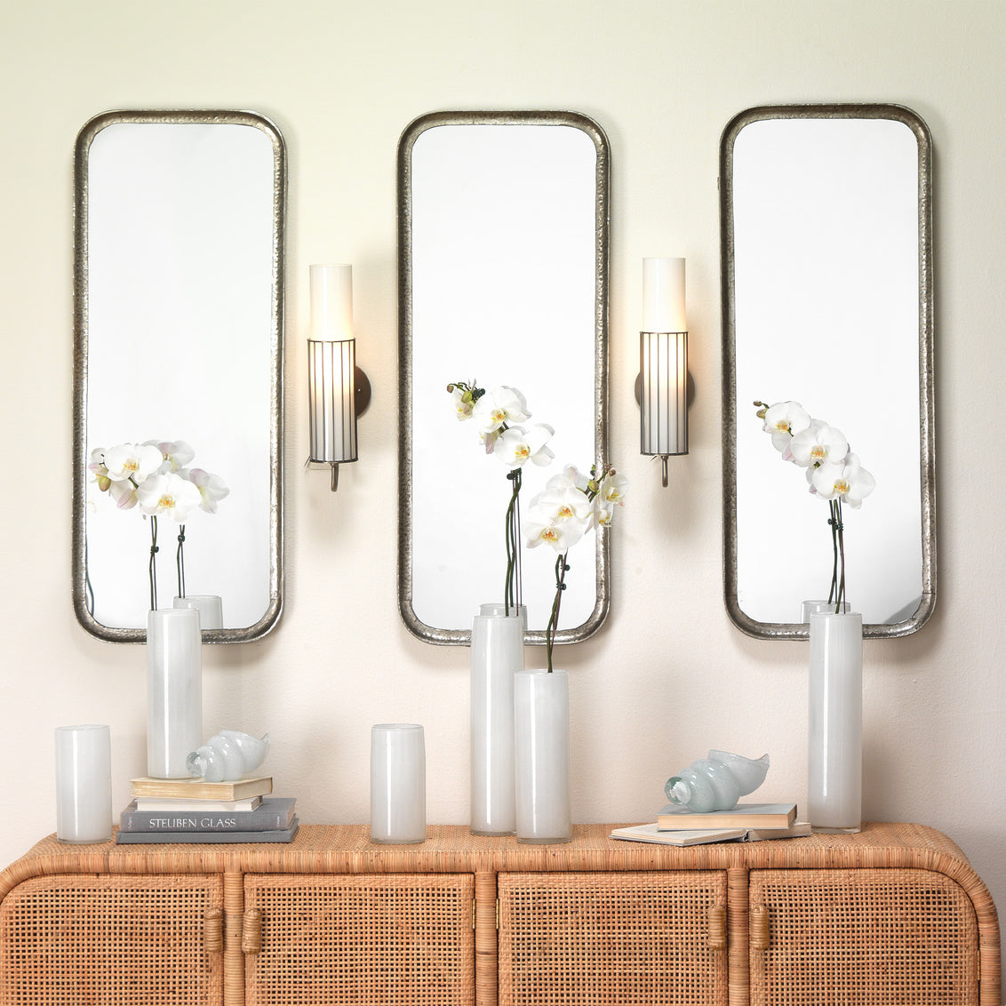 Jamie Young Capital Rounded Rectangular Wall Mirror
