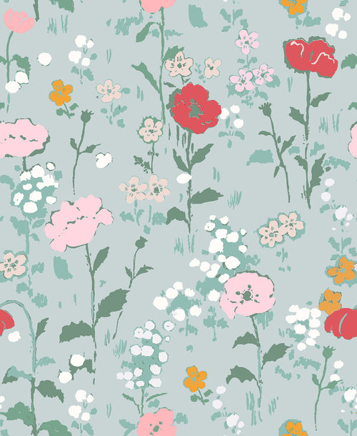 Paule Marrot Poppies (Var. 2) Wallpaper